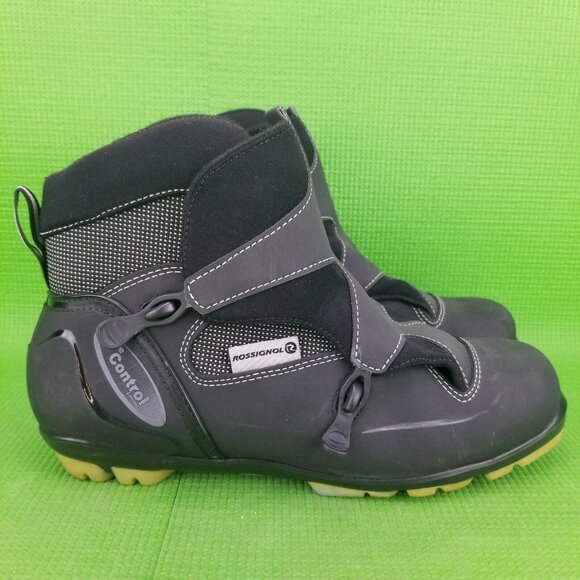 ✅Rossignol Mens BLACK Cross Country Ski Boots CRACKED BOTTOMS/SOLES DISPLAY ONLY - Picture 12 of 15
